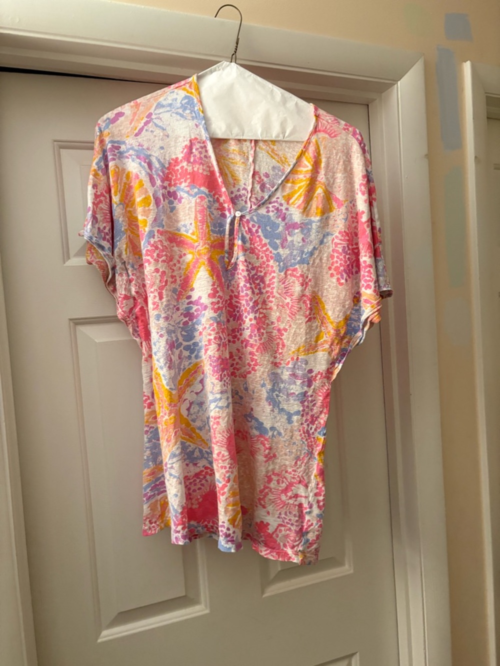 Lily Pulitzer Balleta Beach Cover-Up Medium Linen - Picture 9 of 13